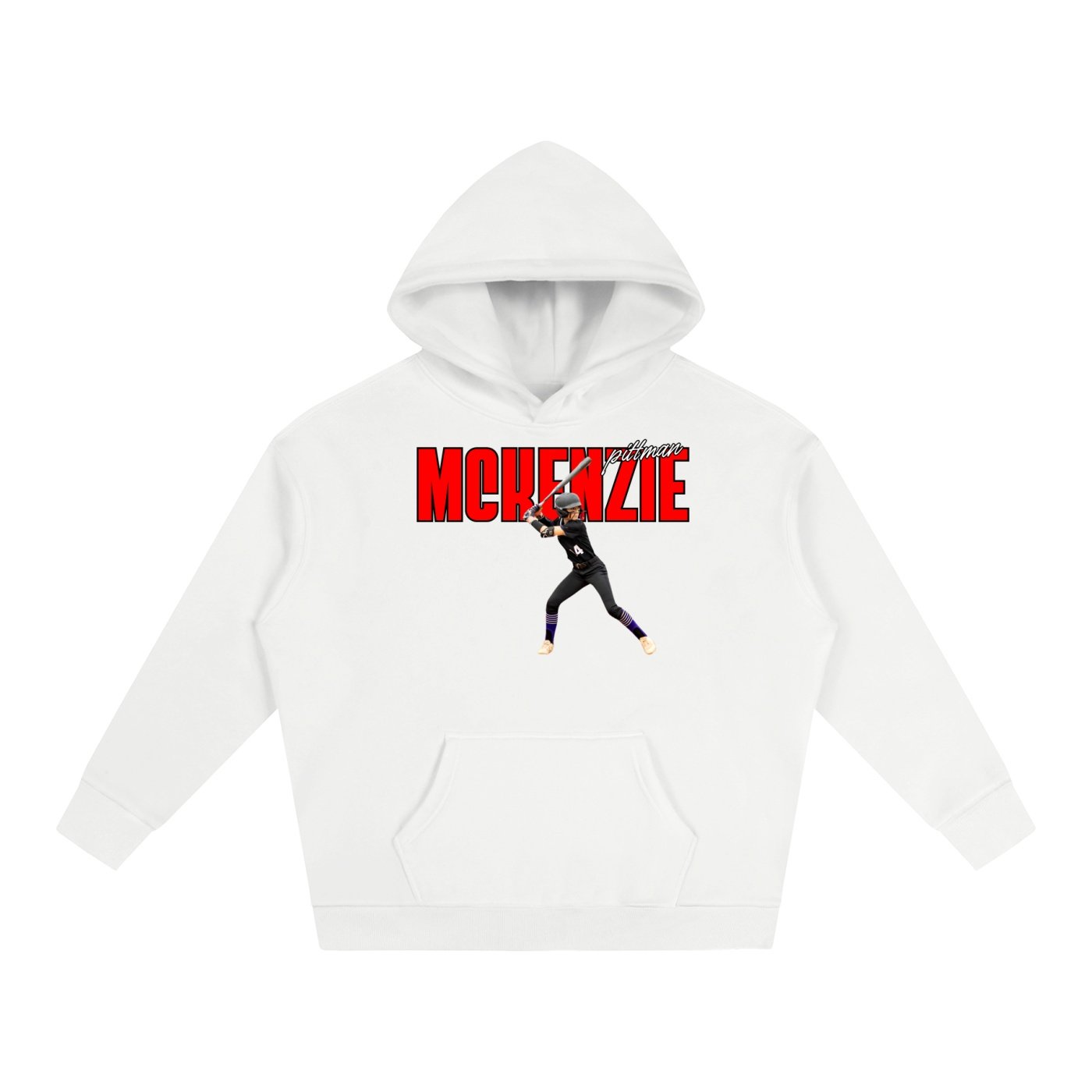 Mckenzie Pittman Oversize Fleeced Hoodie - Image 2