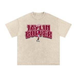 Jaylin Bower Snow Washed Oversized TEE - Image 2