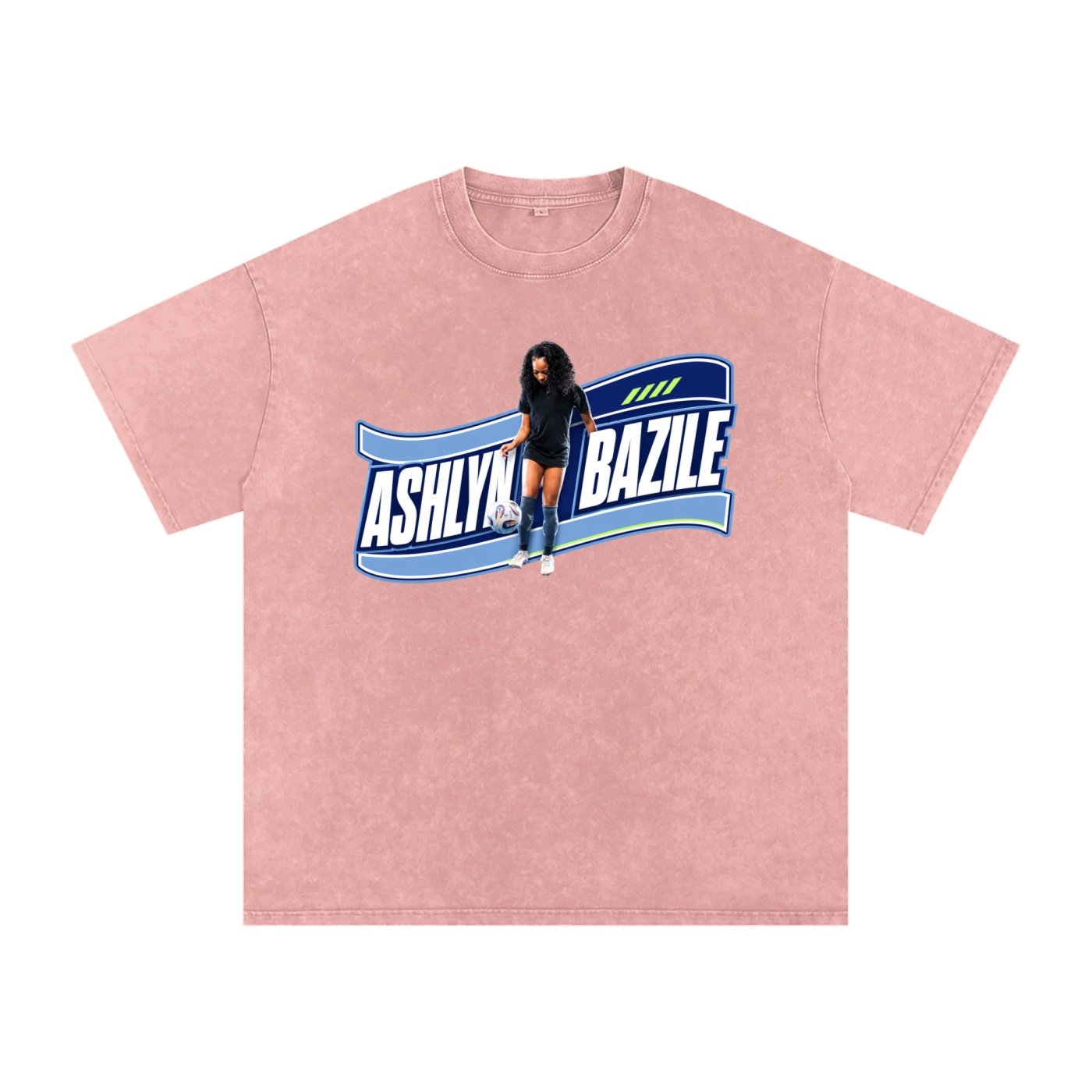 Ashlyn Bazile Snow Washed Oversized TEE - Image 5