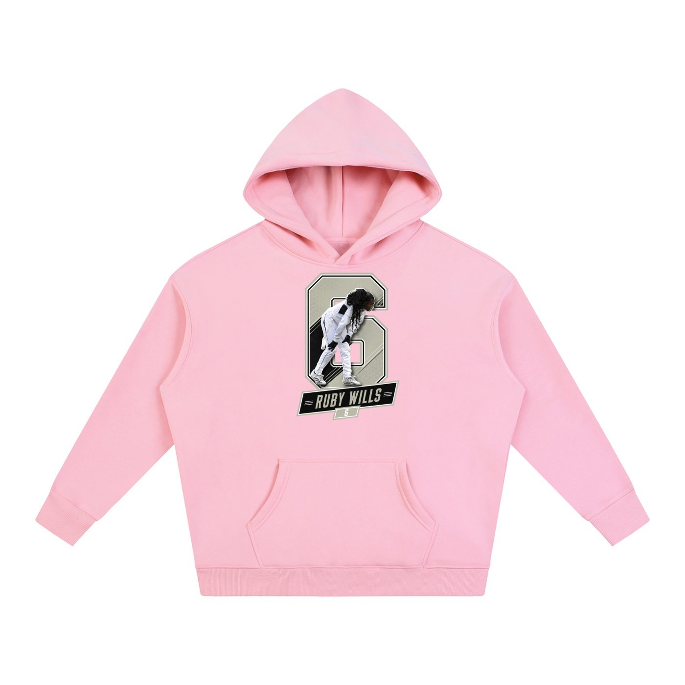 Ruby wills Oversize Fleeced Hoodie - Image 5
