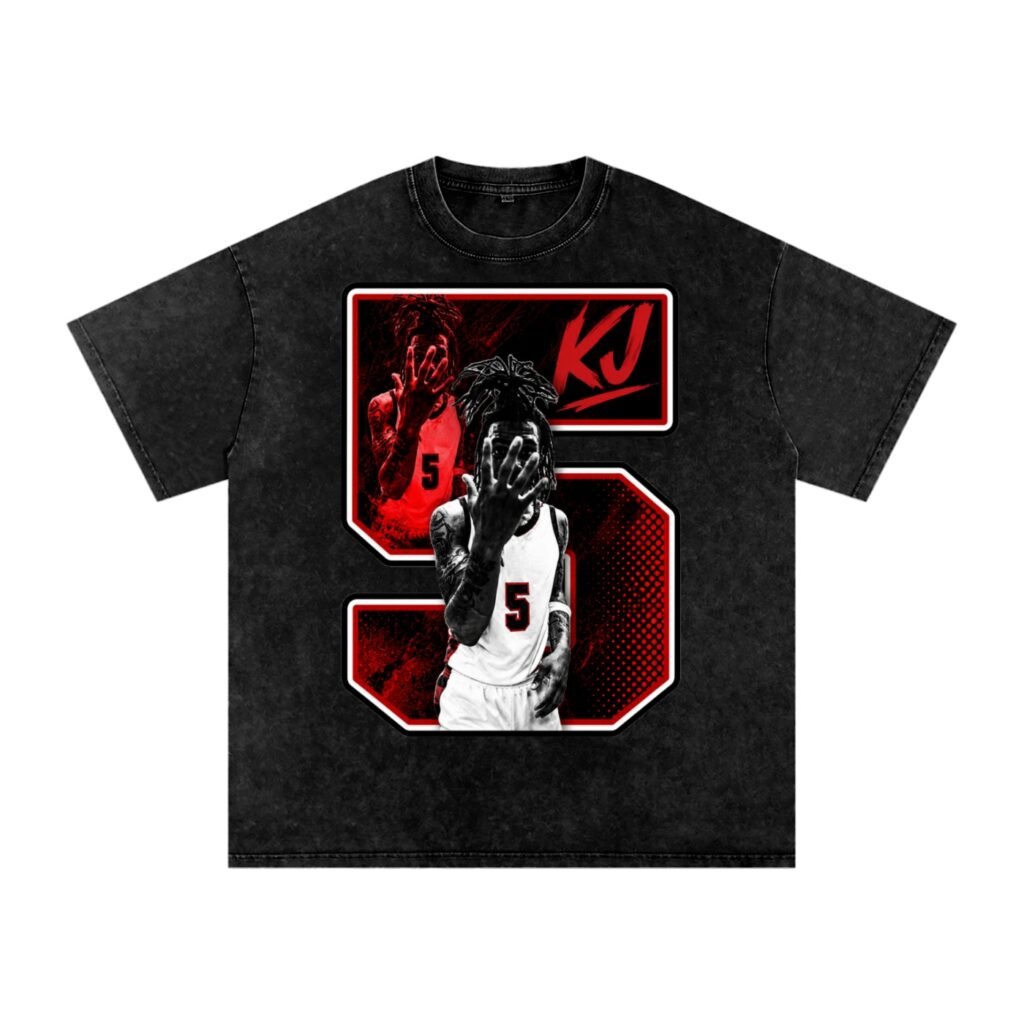 KJ Agnew Snow Washed Oversized TEE