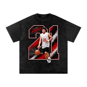 Thomas Kendrick McDowell III Snow Washed Oversized TEE - Image 1