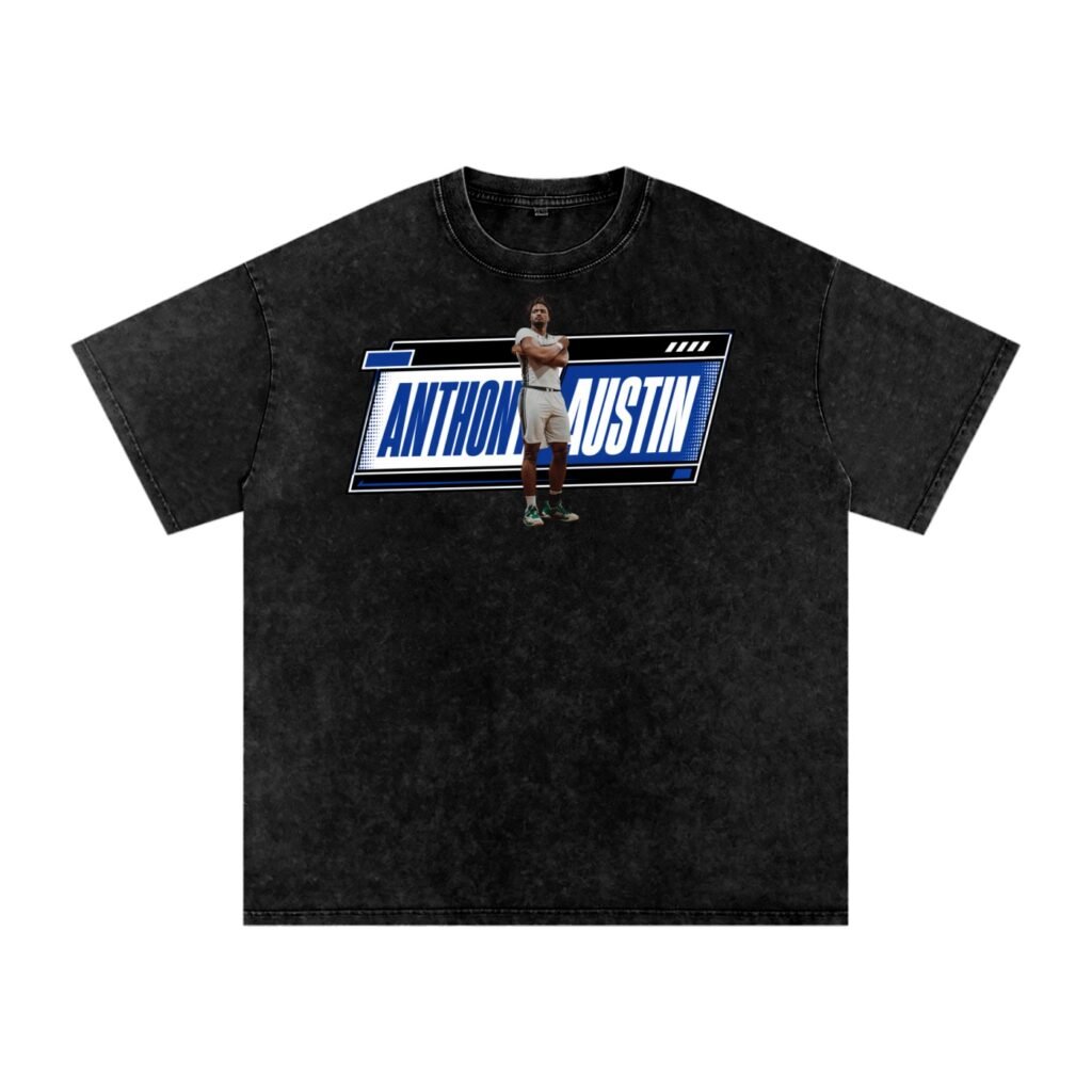Anthony Austin Snow Washed Oversized TEE