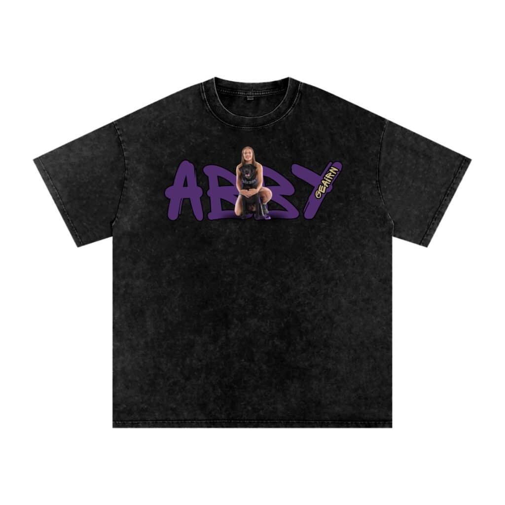Abby Geairn Snow Washed Oversized TEE
