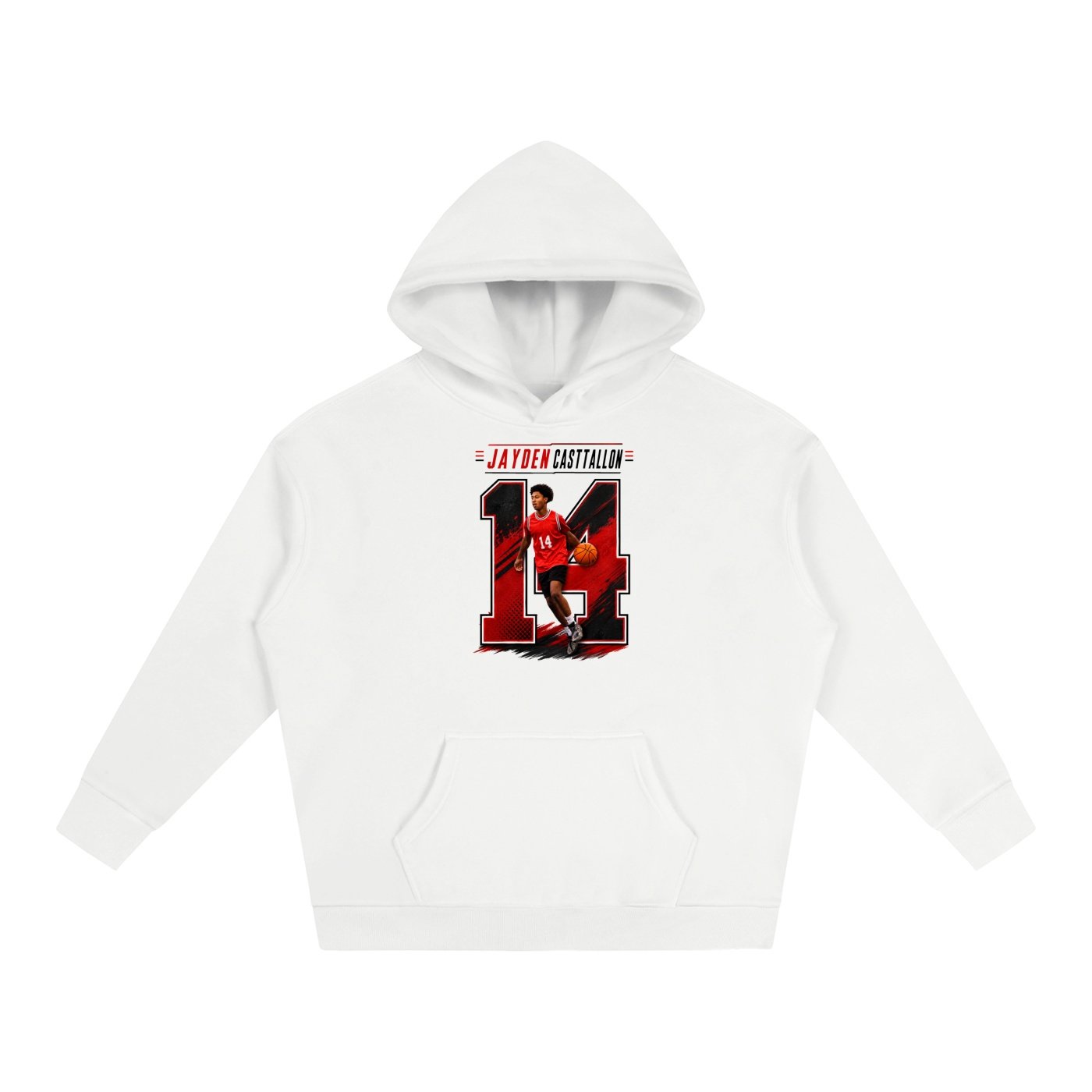 Jayden Castellon Oversize Fleeced Hoodie - Image 1
