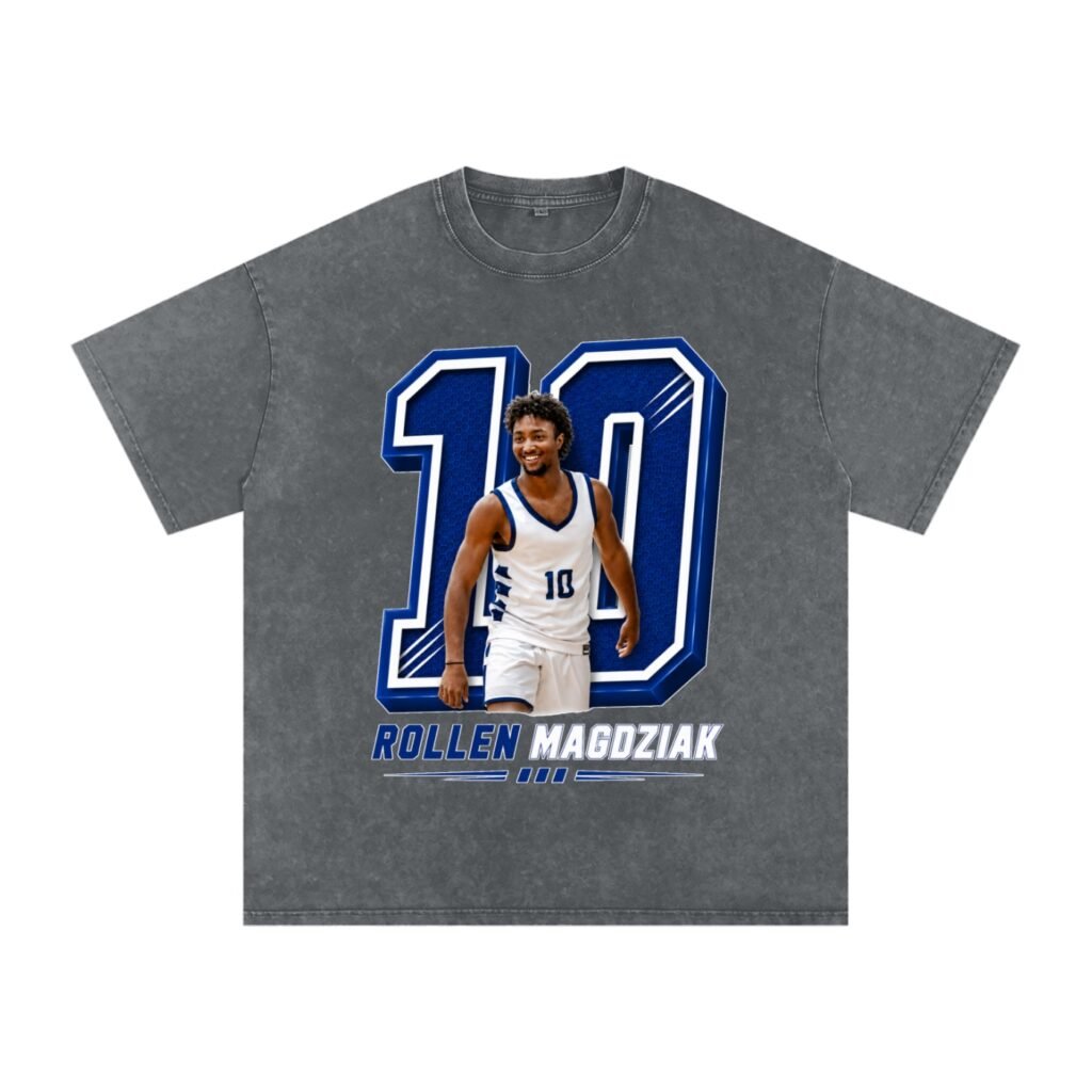 Rollen Magdziak Snow Washed Oversized TEE