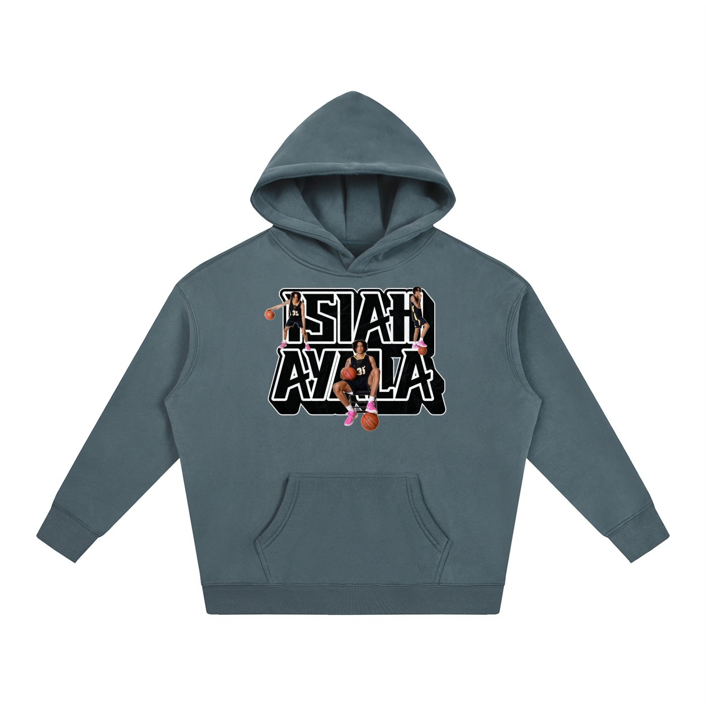 Isiah Ayala Oversize Fleeced Hoodie - Image 3