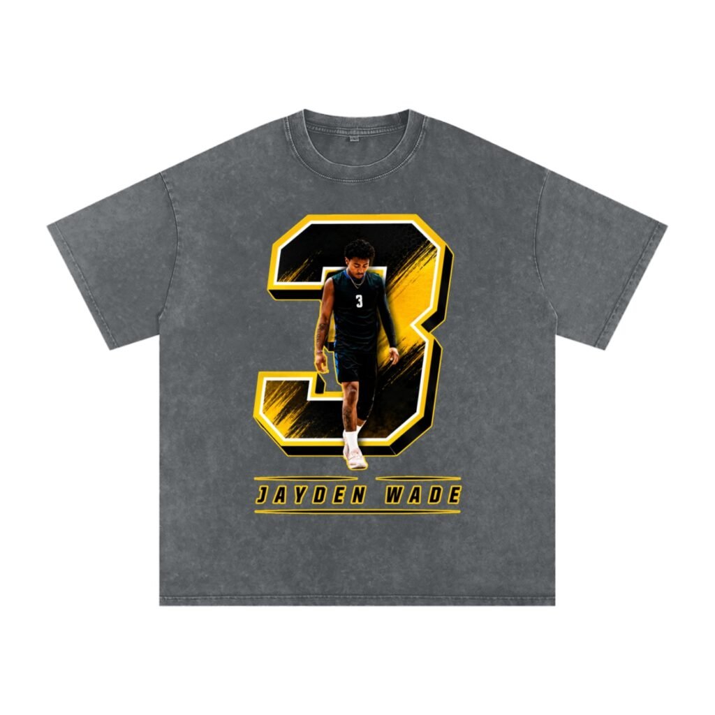 Jayden Wade Snow Washed Oversized TEE