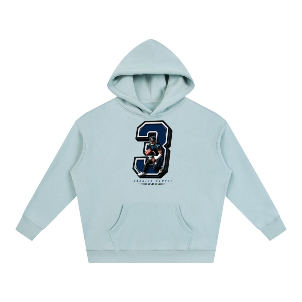 Darrius Sample Oversize Fleeced Hoodie