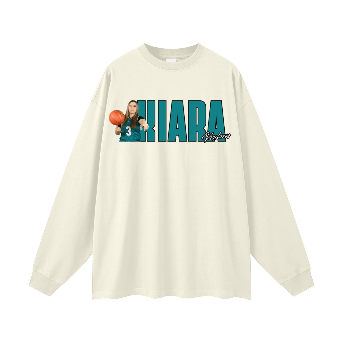 Kiara Vaselaros Unisex Long Sleeve T-Shirt - Image 3