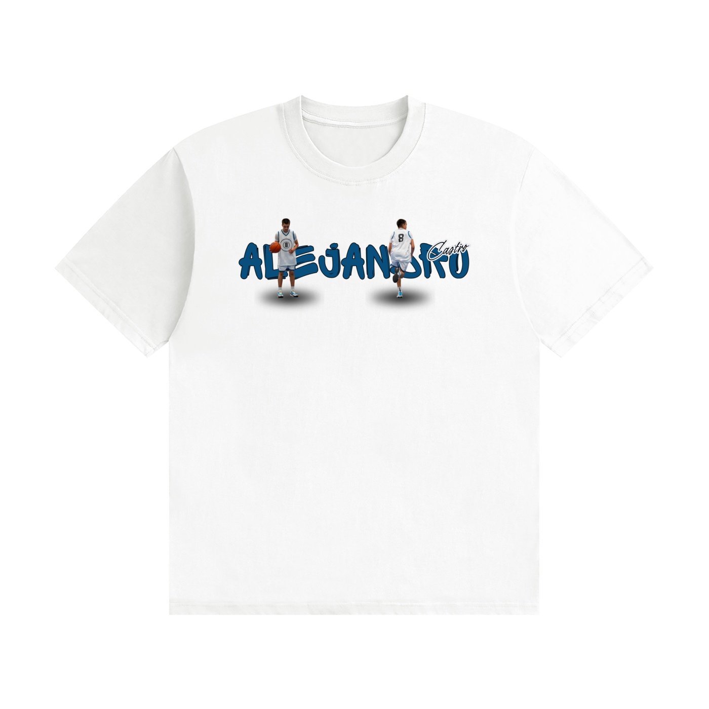 Alejandro Castro Unisex Cotton T-Shirt - Image 2