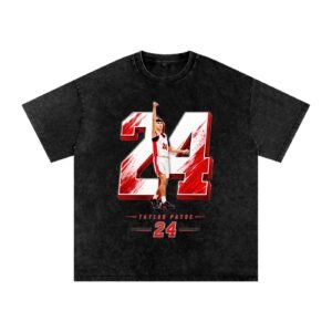 Taylor payne Snow Washed Oversized TEE - Image 1