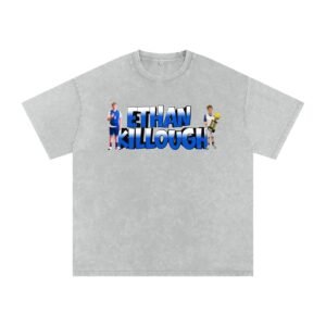 Ethan killough Snow Washed Oversized TEE - Image 3