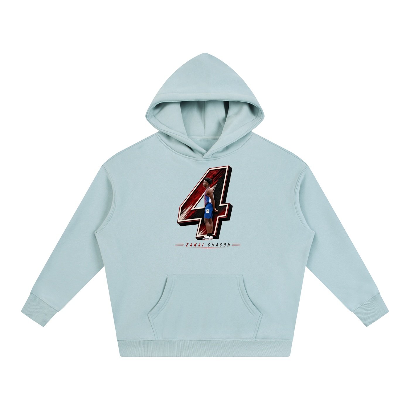 Zakai Chacon Oversize Fleeced Hoodie - Image 3