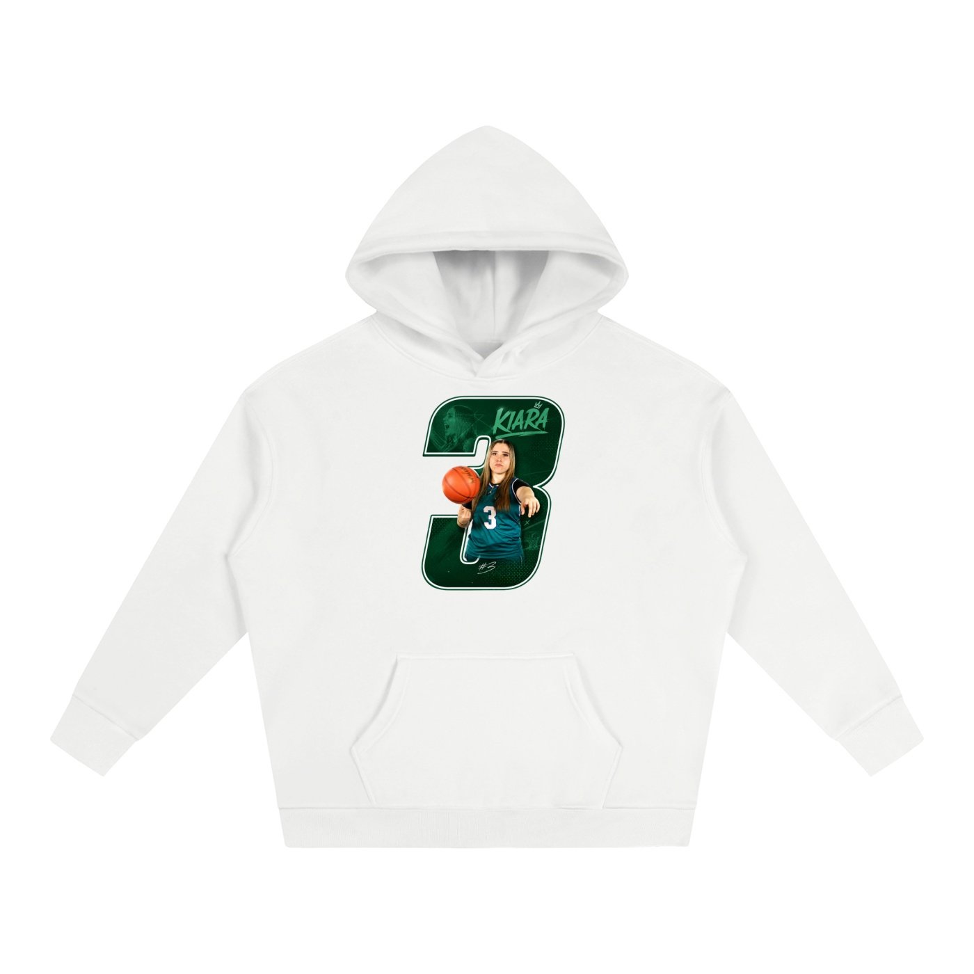 Kiara Vaselaros Oversize Fleeced Hoodie - Image 2