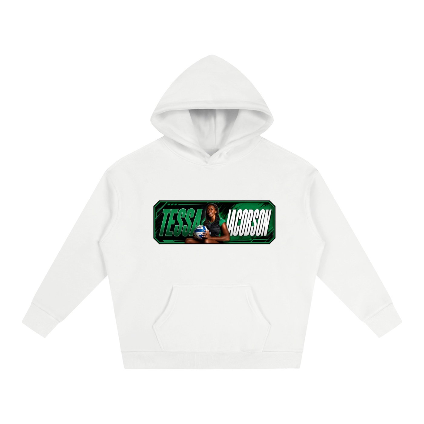 Tessa Jacobson Oversize Fleeced Hoodie - Image 2