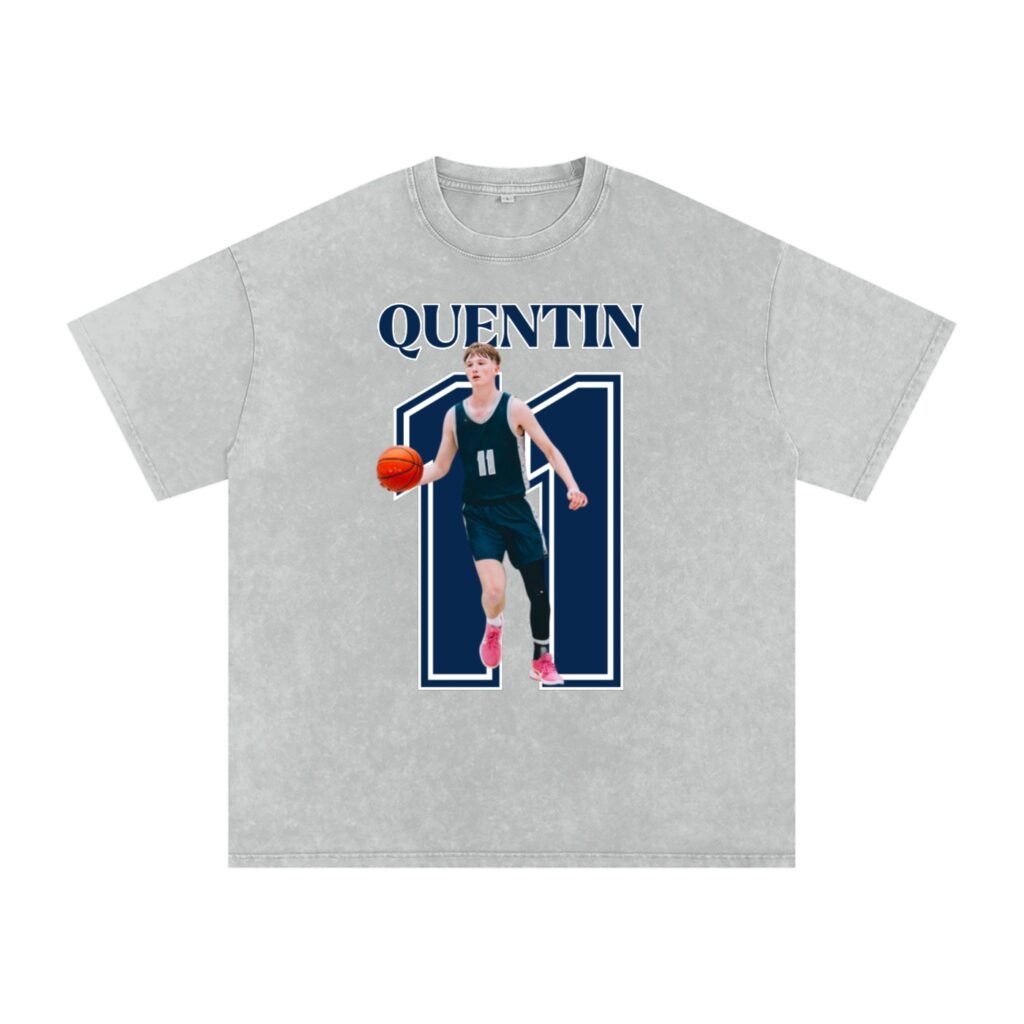Quentin Jones Snow Washed Oversized TEE