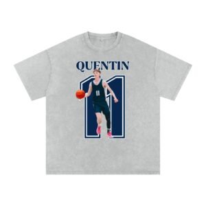 Quentin Jones Snow Washed Oversized TEE - Image 3