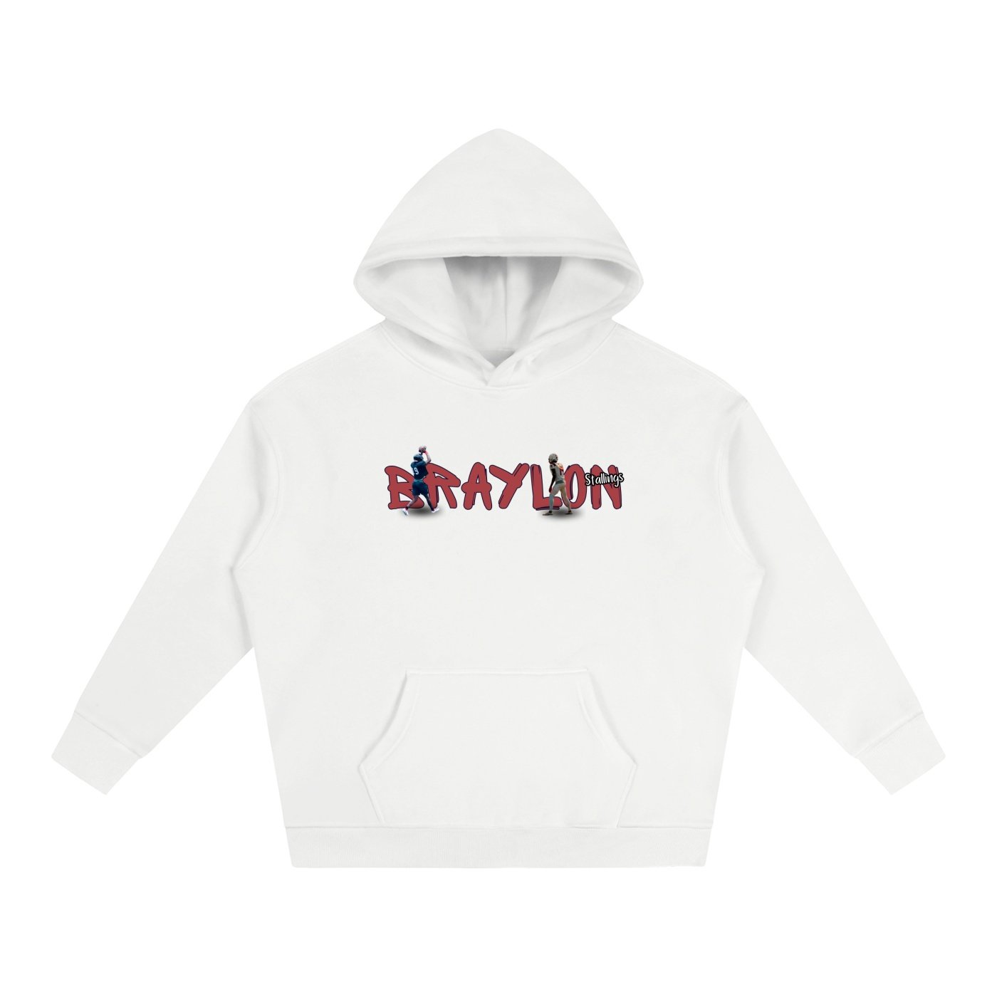Braylon Oversize Fleeced Hoodie - Image 2