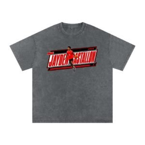 Jayden Castellon Snow Washed Oversized TEE - Image 4