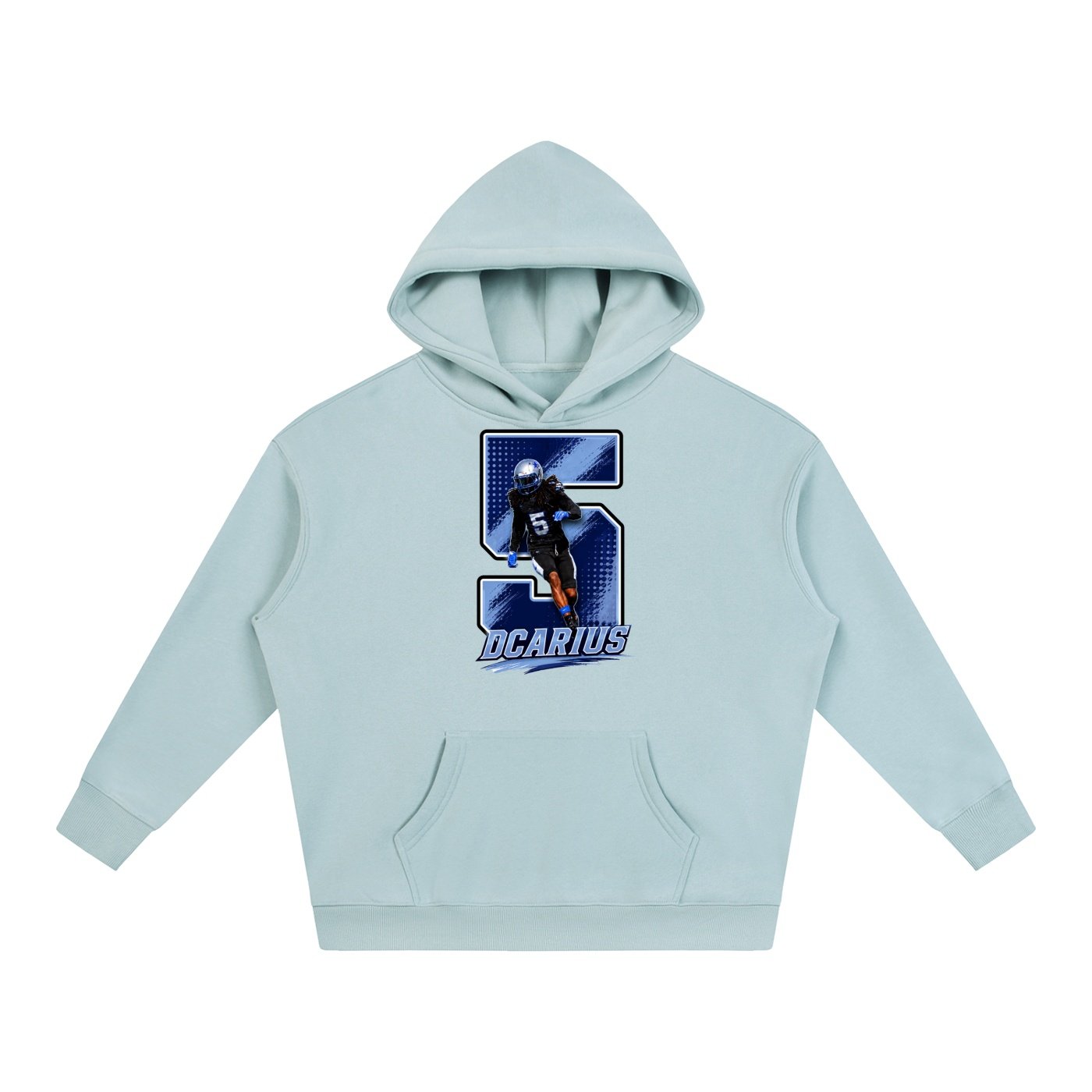 Dcarius Davis Oversize Fleeced Hoodie - Image 3