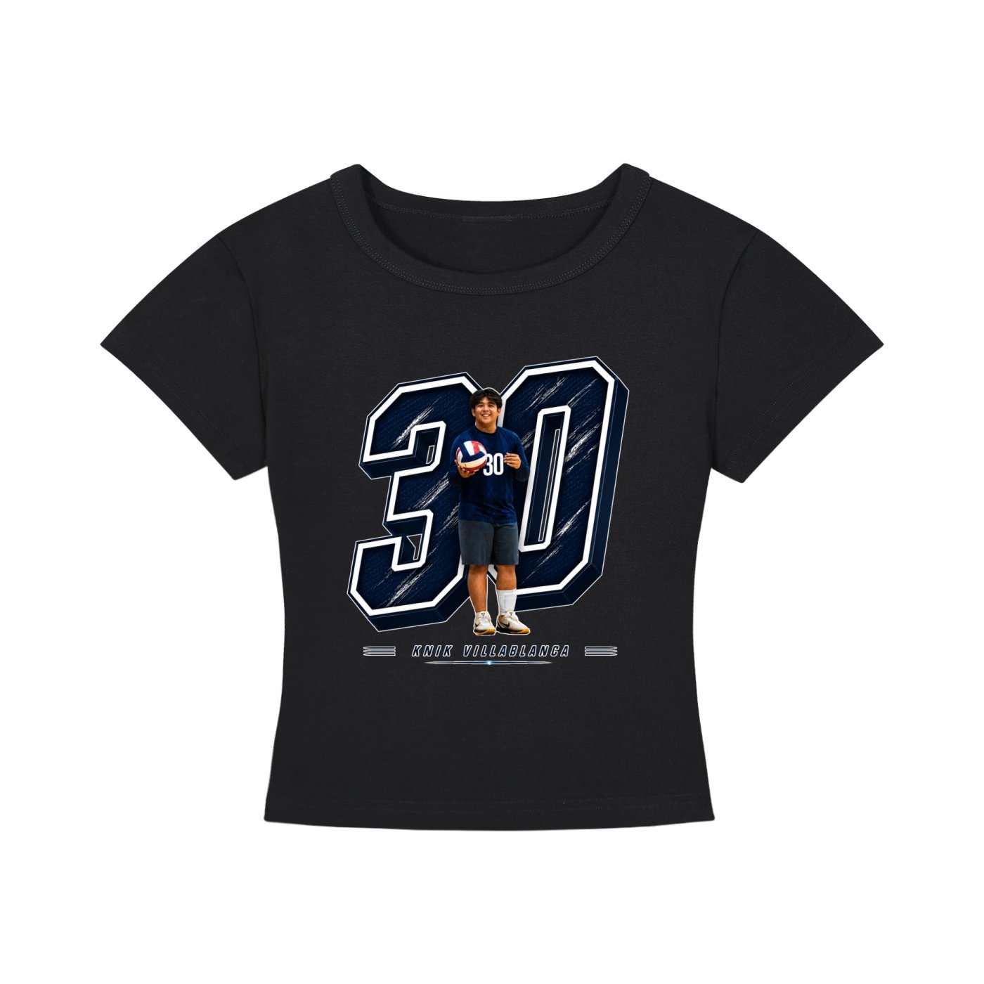 Knik Villablanca Jr Women's CropTop - Image 1
