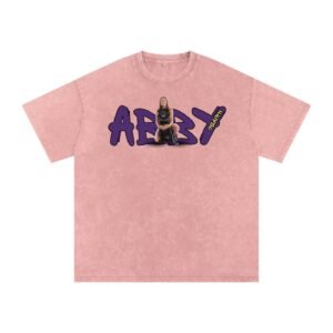 Abby Geairn Snow Washed Oversized TEE - Image 5