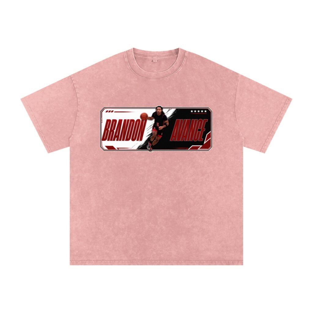 Brandon Avance Snow Washed Oversized TEE