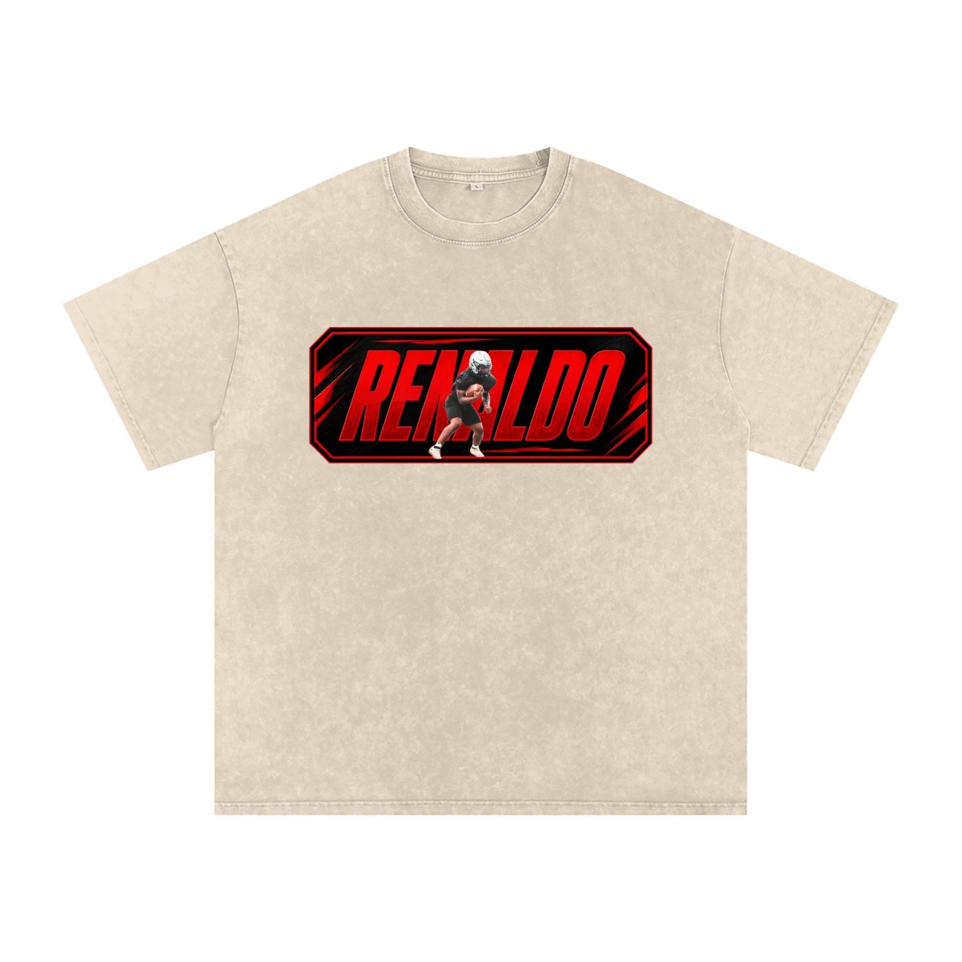 Renaldo Snow Washed Oversized TEE - Image 2