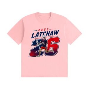 Cade Latchaw Unisex Cotton T-Shirt - Image 4