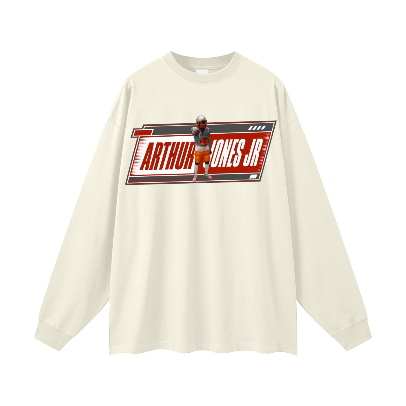 Arthur Seatbelt Jones Unisex Long Sleeve T-Shirt - Image 3