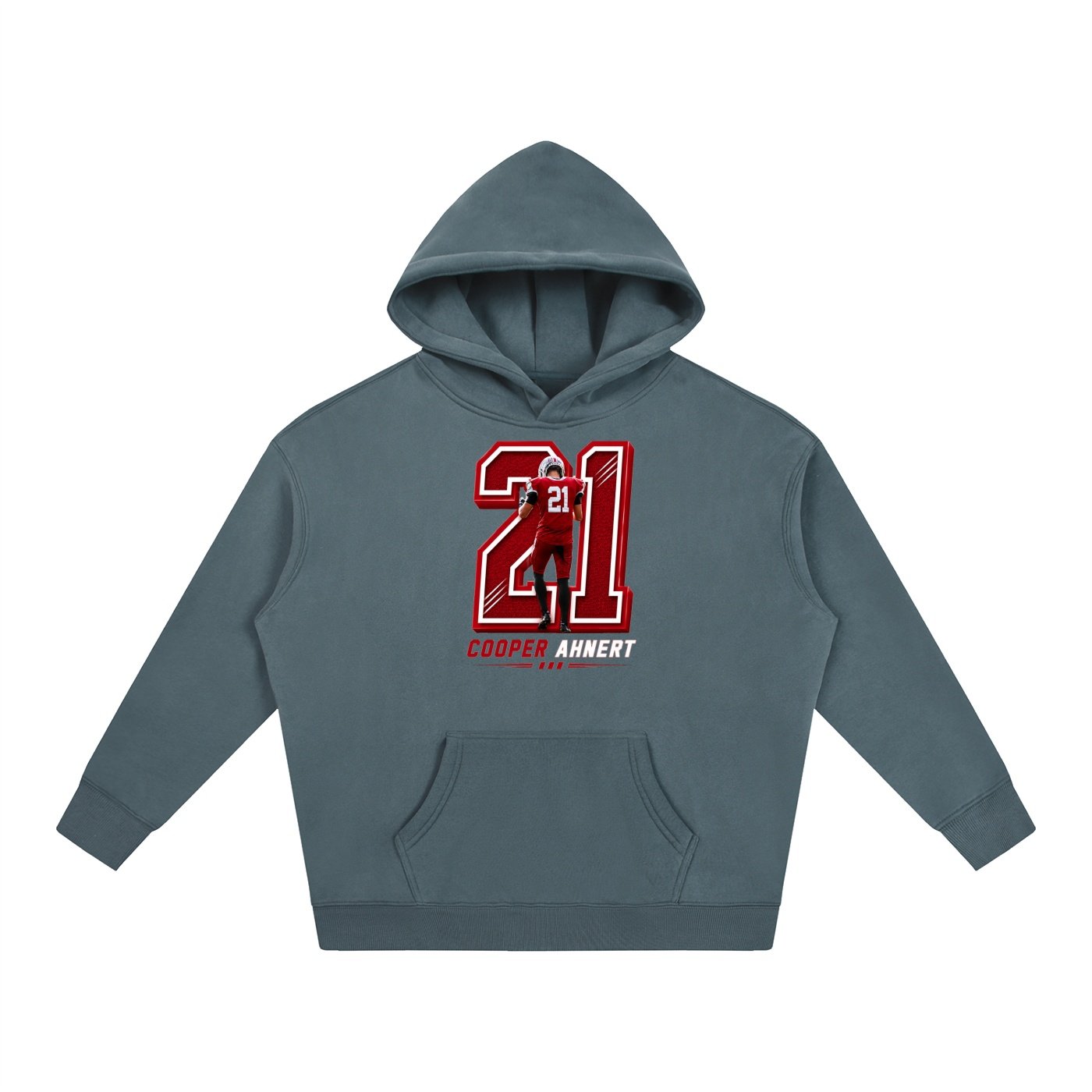 Cooper Ahnert Oversize Fleeced Hoodie - Image 4