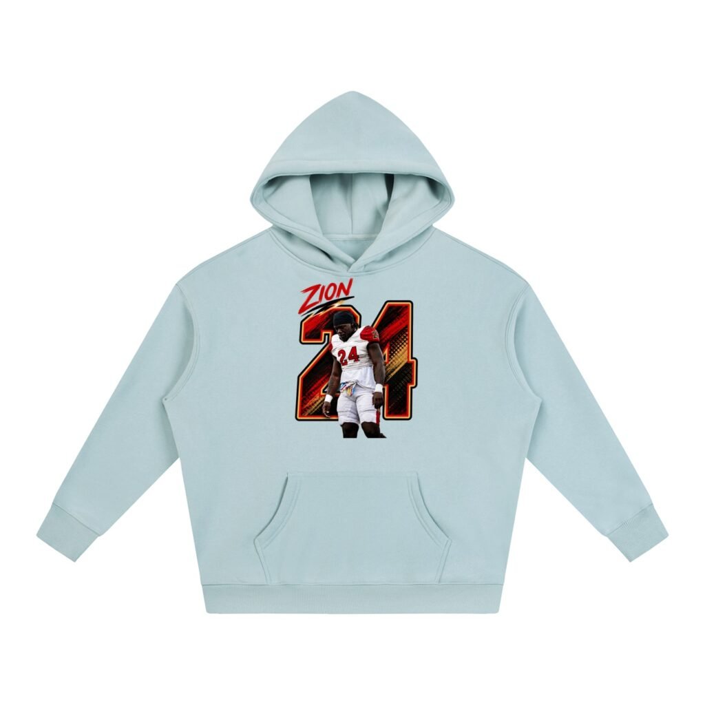 Zion Ntemi Oversize Fleeced Hoodie