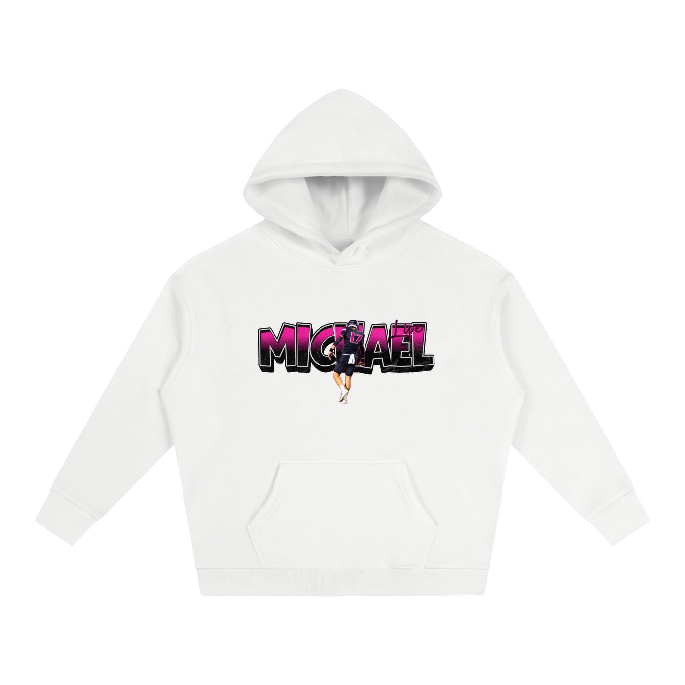 Michael Lipe Oversize Fleeced Hoodie - Image 2
