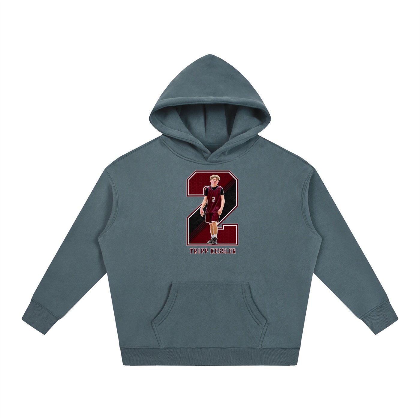 Tripp Kessler Oversize Fleeced Hoodie - Image 4