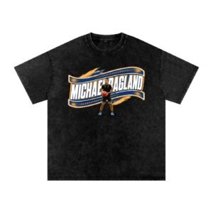 Michael Ragland Snow Washed Oversized TEE - Image 1