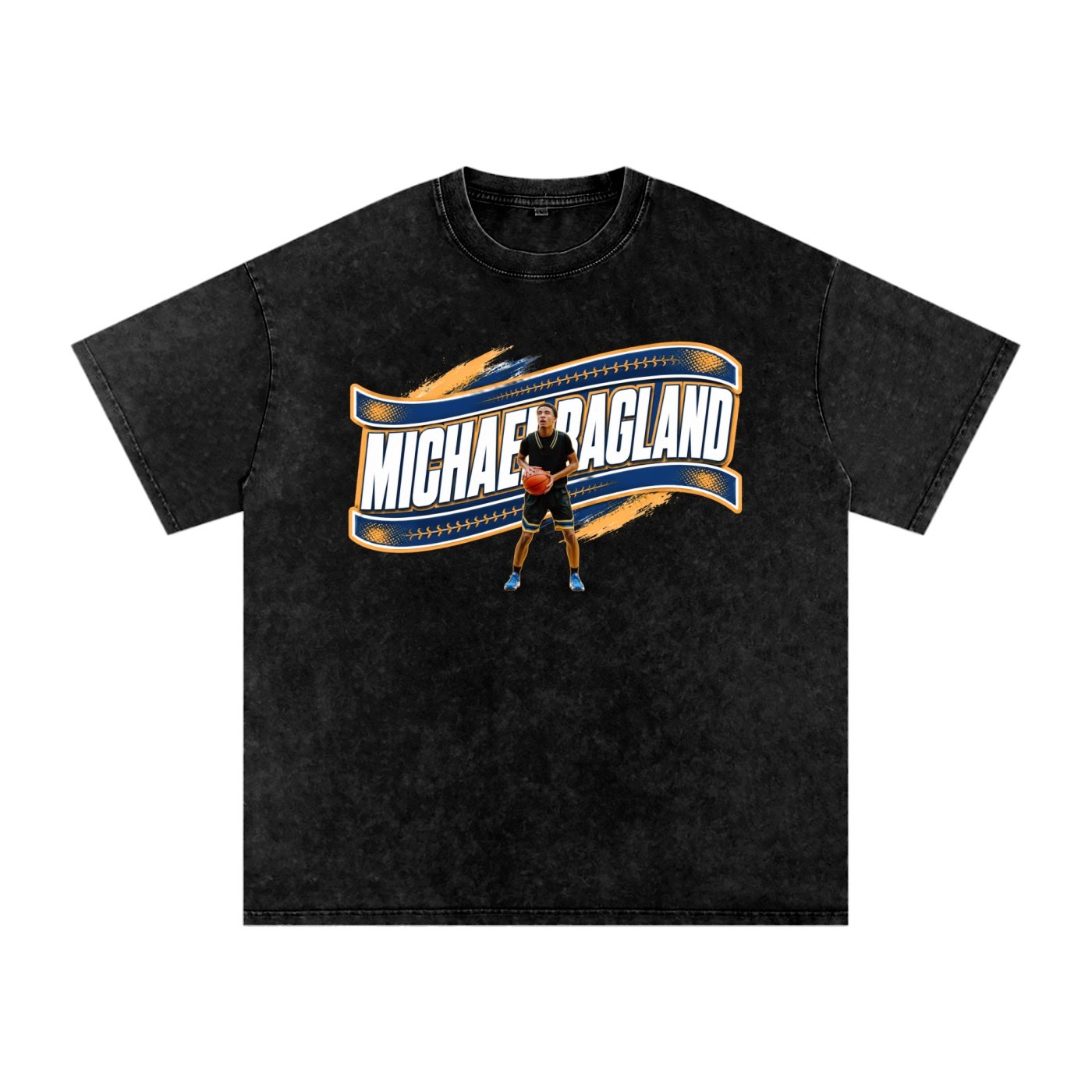 Michael Ragland Snow Washed Oversized TEE - Image 1