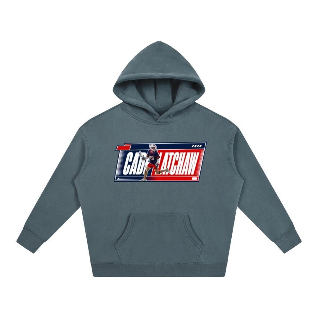 Cade Latchaw Oversize Fleeced Hoodie