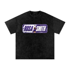 Rosa Smith Snow Washed Oversized TEE - Image 1