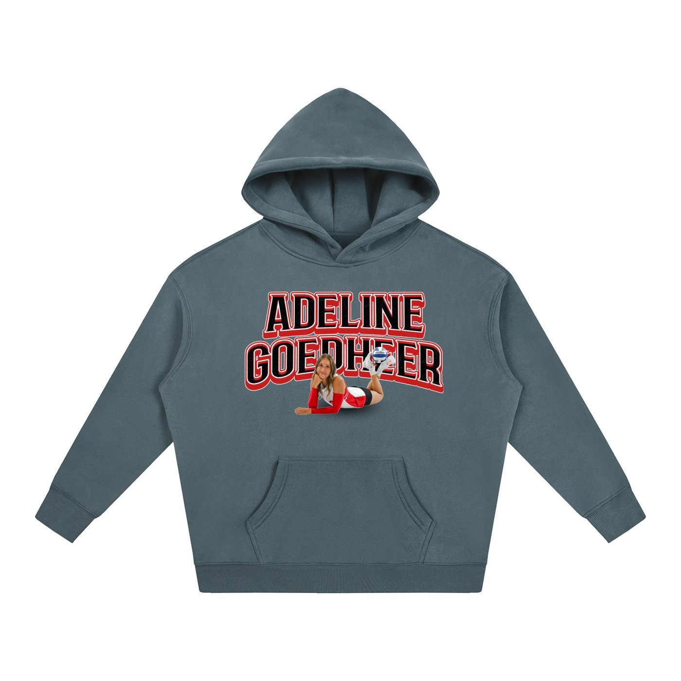 Adeline Goedheer Oversize Fleeced Hoodie - Image 4