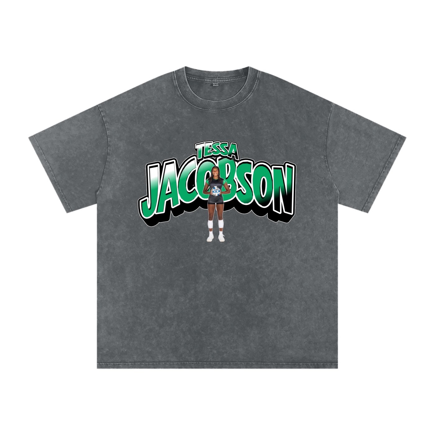 Tessa Jacobson Snow Washed Oversized TEE - Image 4