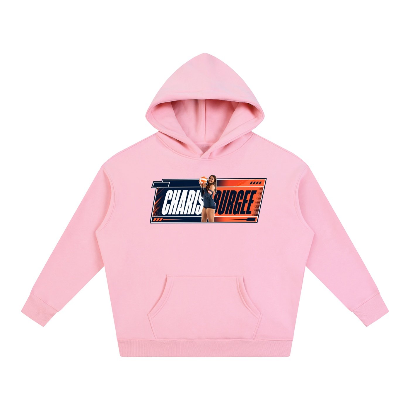 Charis Burge Oversize Fleeced Hoodie - Image 5