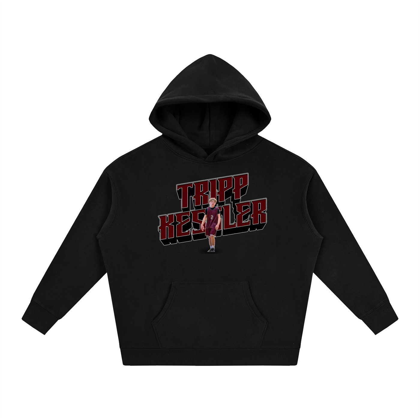 Tripp Kessler Oversize Fleeced Hoodie - Image 1