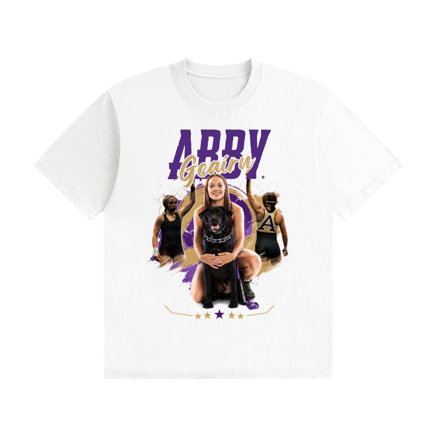 Abby Geairn Unisex Cotton T-Shirt - Image 2