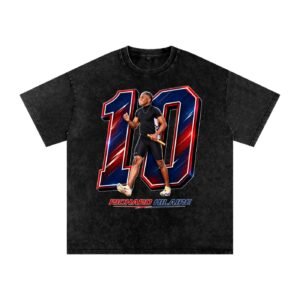 Richard Hilaire Snow Washed Oversized TEE - Image 1