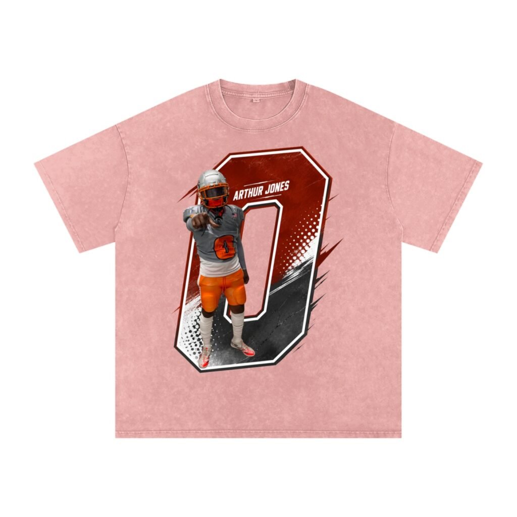 Arthur Seatbelt Jones Snow Washed Oversized TEE