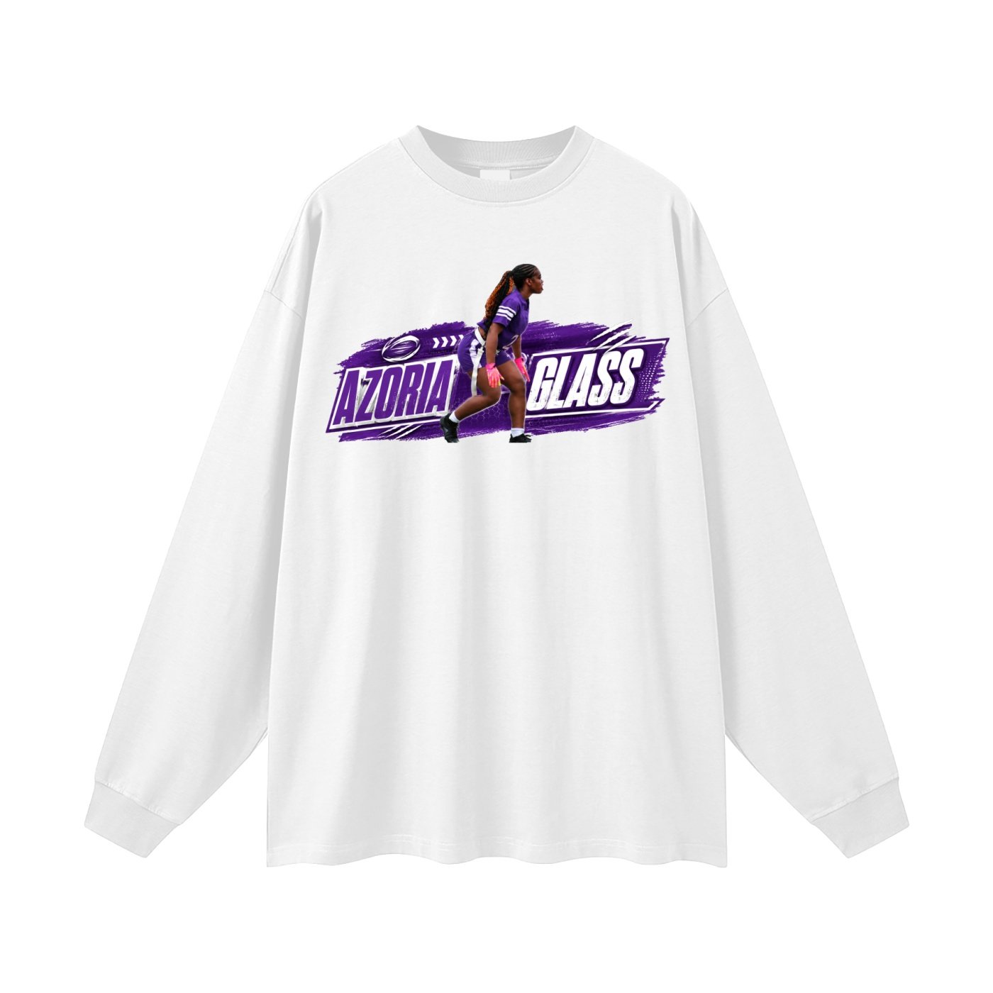Azoria Glass Unisex Long Sleeve T-Shirt - Image 2