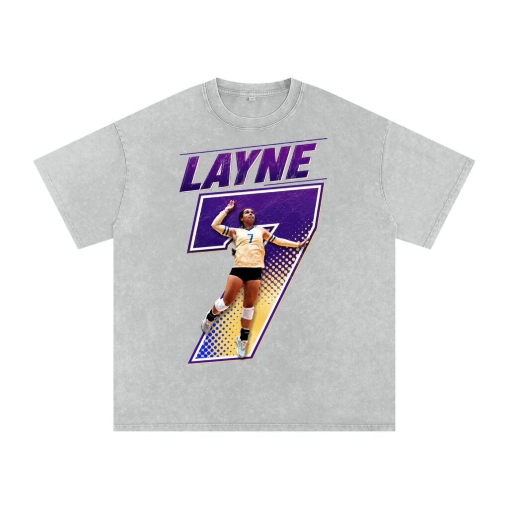Layne Eutsler Snow Washed Oversized TEE