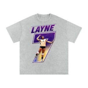 Layne Eutsler Snow Washed Oversized TEE - Image 3