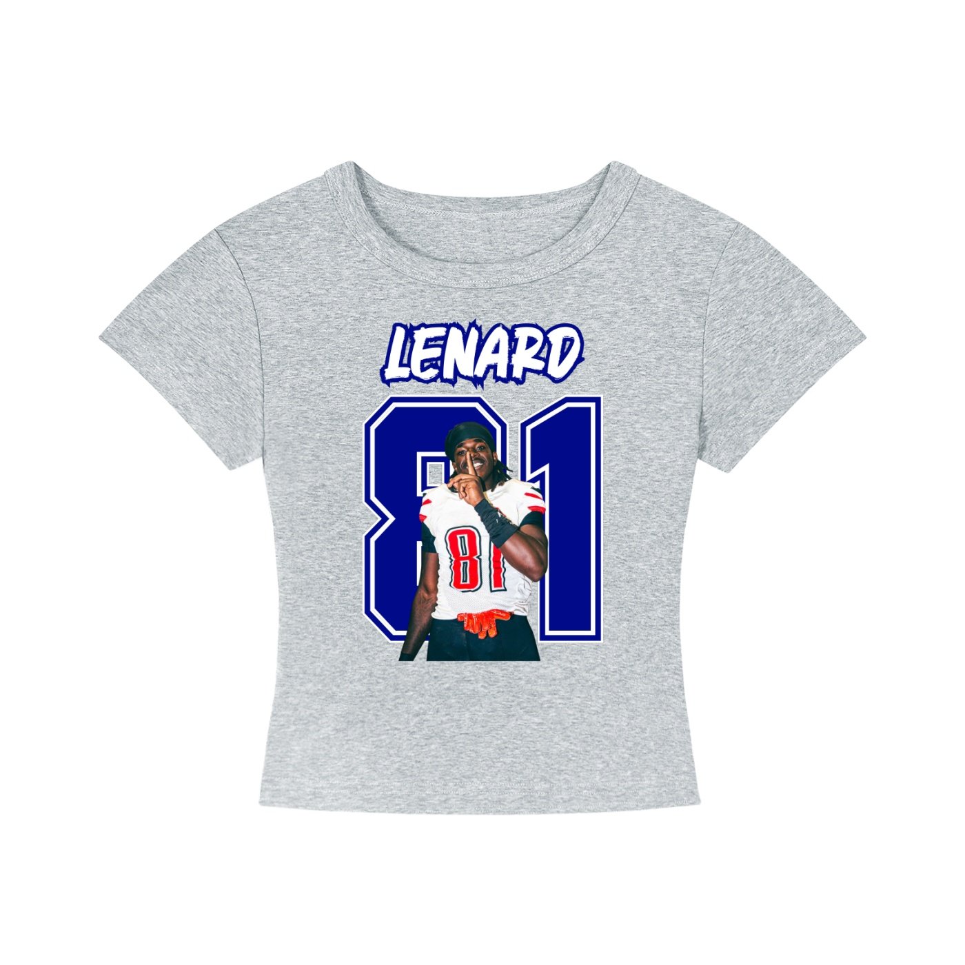 Lenard Antoine Women's CropTop - Image 3